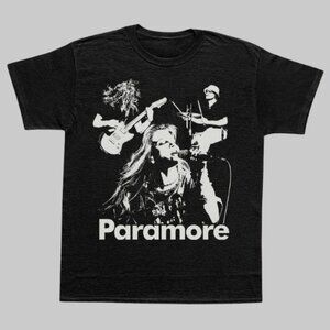 Paramore Band Black Unisex Tee